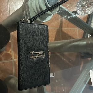 Steven madden Black bcole wallet